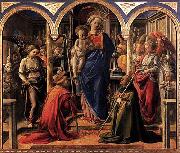 Fra Filippo Lippi Barbadori Altarpiece oil painting reproduction